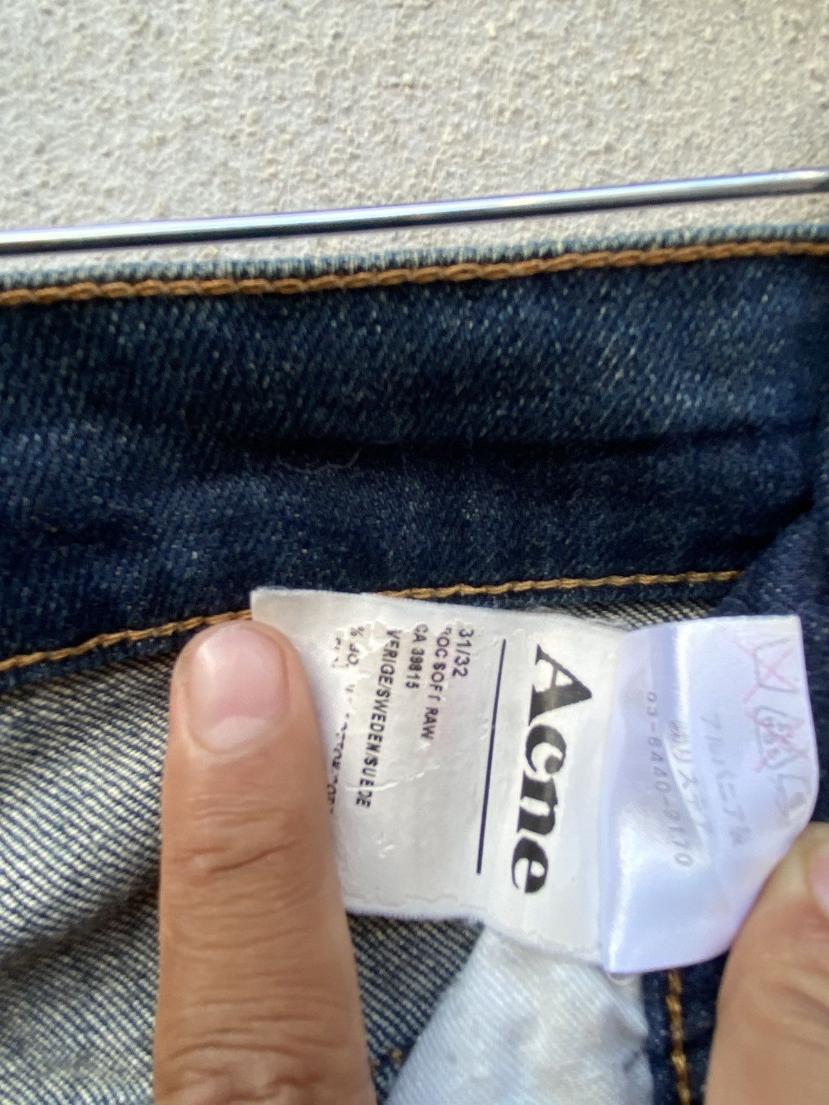 Acne Studios Acne Studio Skinny Stretchable Denim Size US 31 - 13 Thumbnail