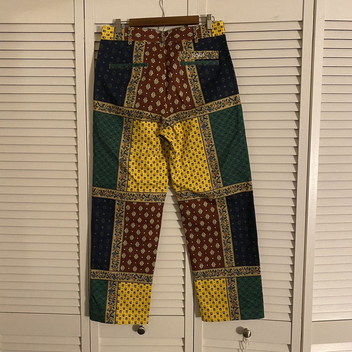 Noah Noah Provence Paisley Trousers Size US 32 / EU 48 - 2 Thumbnail