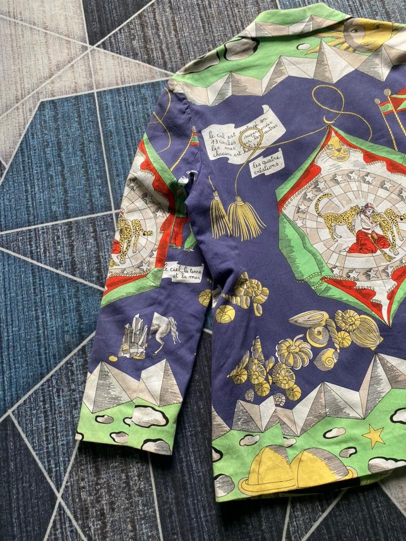 Designer DURAN PARIS ART OVER PRINT COAT JACKET Size US S / EU 44-46 / 1 - 15 Thumbnail