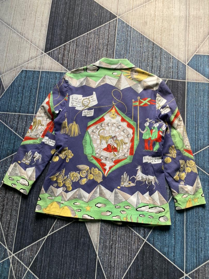 Designer DURAN PARIS ART OVER PRINT COAT JACKET Size US S / EU 44-46 / 1 - 11 Thumbnail