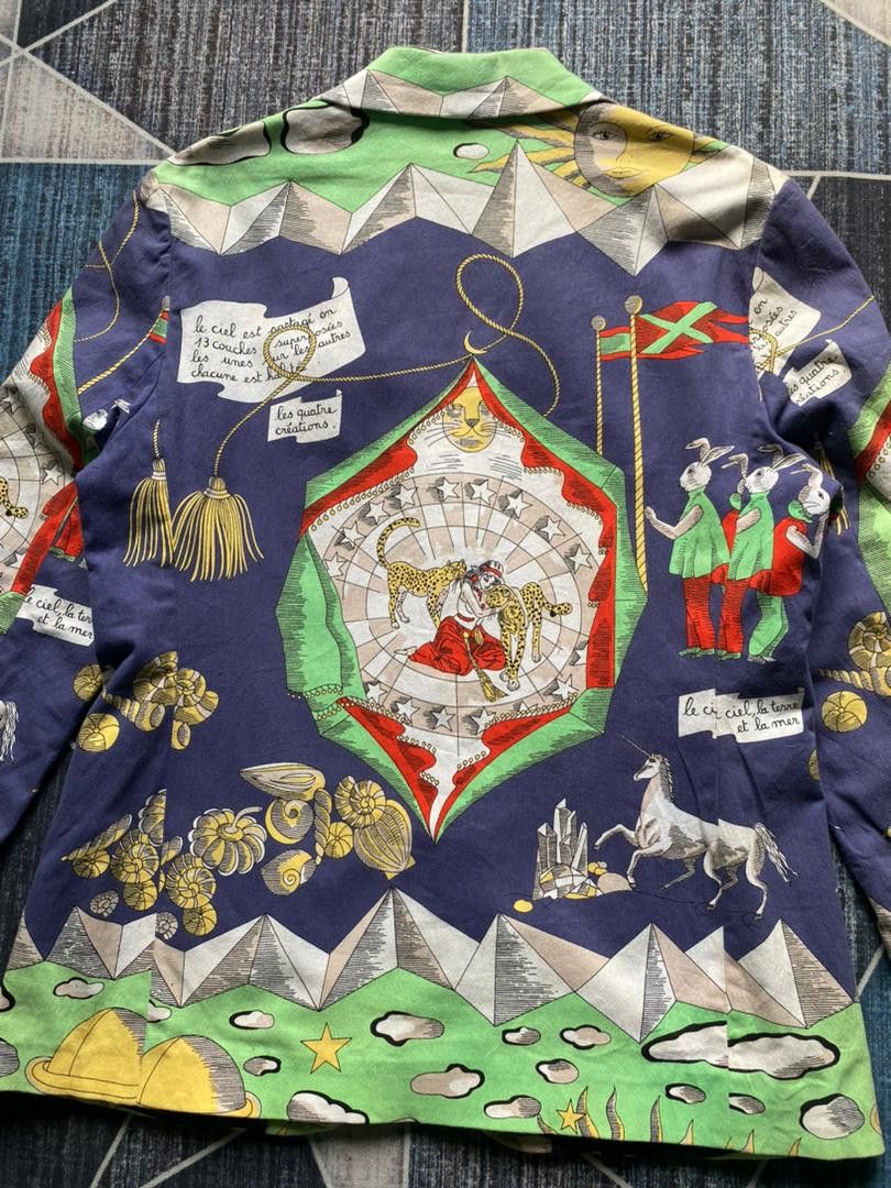 Designer DURAN PARIS ART OVER PRINT COAT JACKET Size US S / EU 44-46 / 1 - 12 Thumbnail