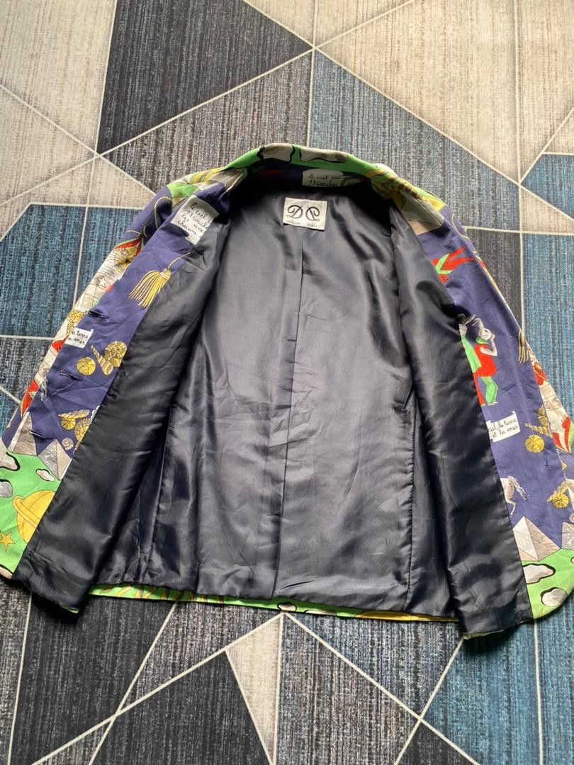 Designer DURAN PARIS ART OVER PRINT COAT JACKET Size US S / EU 44-46 / 1 - 19 Thumbnail
