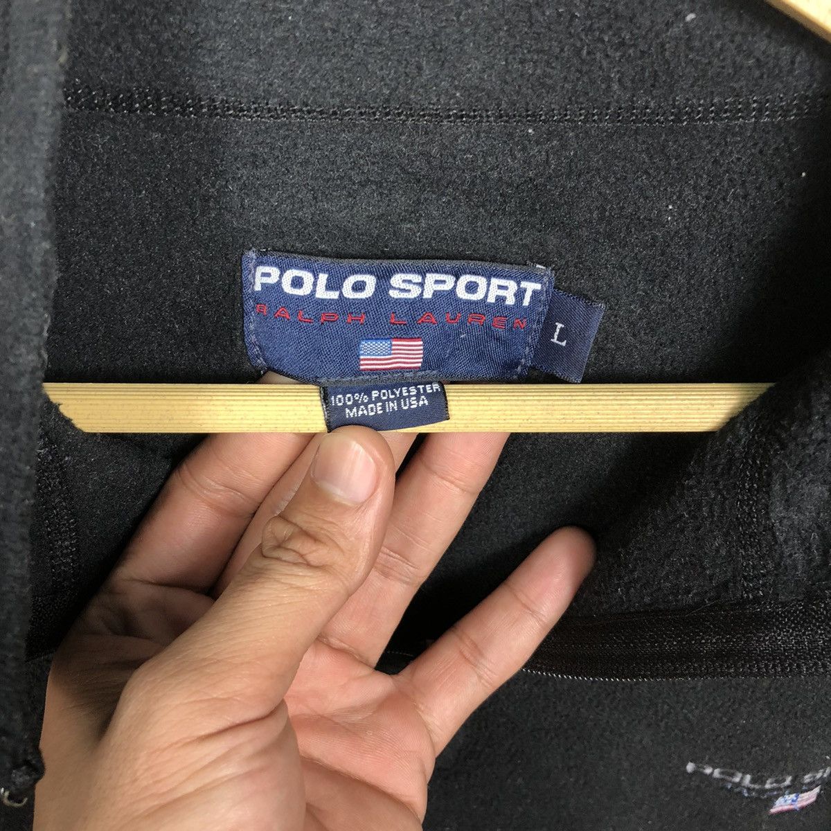 Polo Ralph Lauren Polo Sport Ralph Lauren Fleece Half Zipper Size US L / EU 52-54 / 3 - 6 Thumbnail