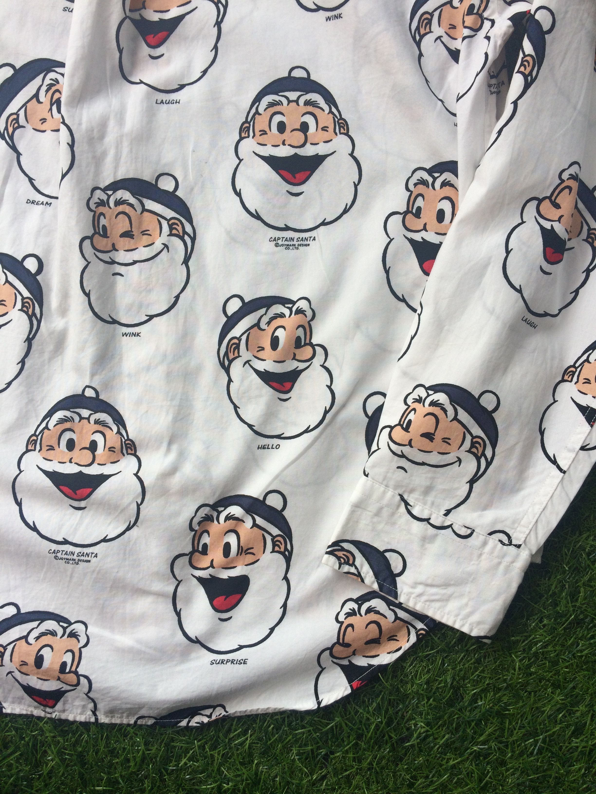 Japanese Brand Captain Santa Fullprint Button Up Long Sleeve Shirt #D-203 Size US S / EU 44-46 / 1 - 7 Thumbnail