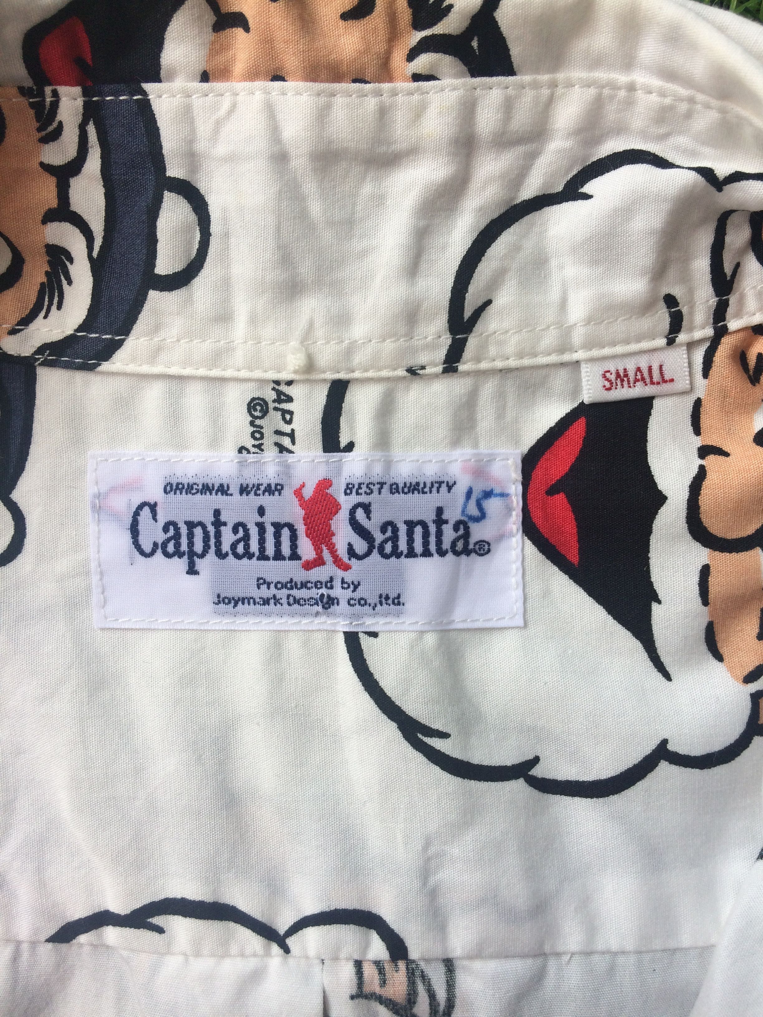 Japanese Brand Captain Santa Fullprint Button Up Long Sleeve Shirt #D-203 Size US S / EU 44-46 / 1 - 10 Thumbnail