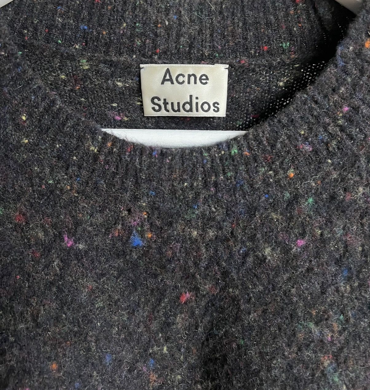 Acne Studios Multicolor Knitwear Sweatshirt *grail*