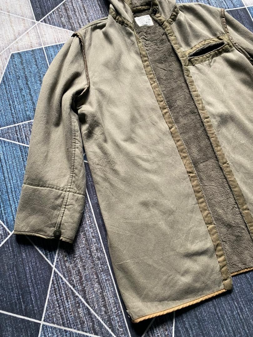 Vintage 80's GERMANY ARMY A.SCHWARZ SULZBACH LINER PARKA Size US L / EU 52-54 / 3 - 6 Thumbnail