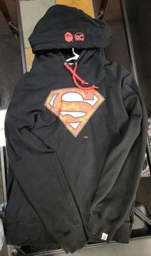 Bape best sale superman hoodie