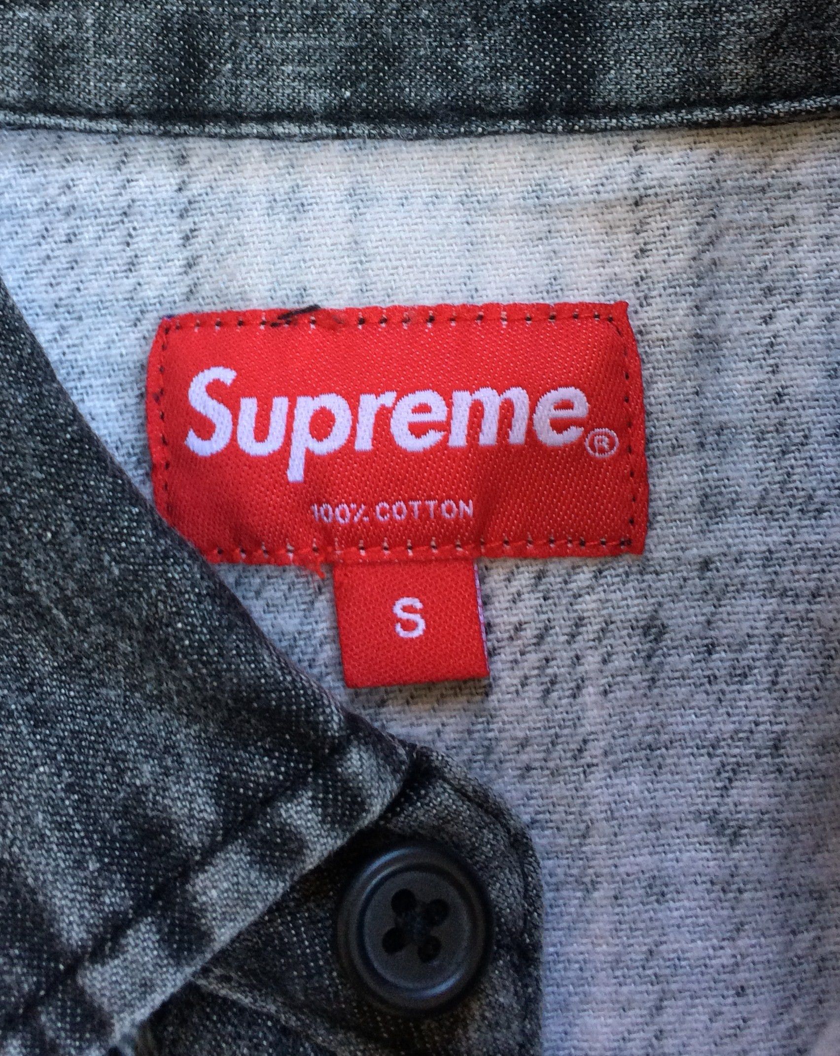 Supreme F/W 2014 Supreme Shadow Plaid Rugby Flannel Shirt Size US S / EU 44-46 / 1 - 3 Thumbnail