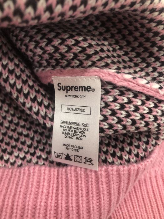 Supreme 18ss Bandana Sweater | Grailed