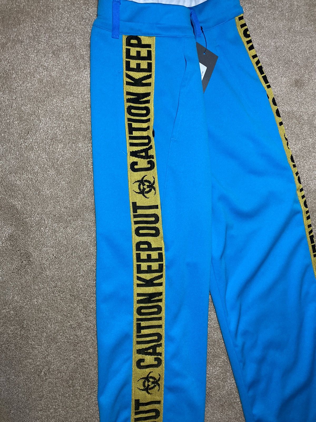 Beauty Beast New SS22 Beauty:Beast Caution Keep Out Sweatpants Hyoma B:B Size US 32 / EU 48 - 7 Thumbnail