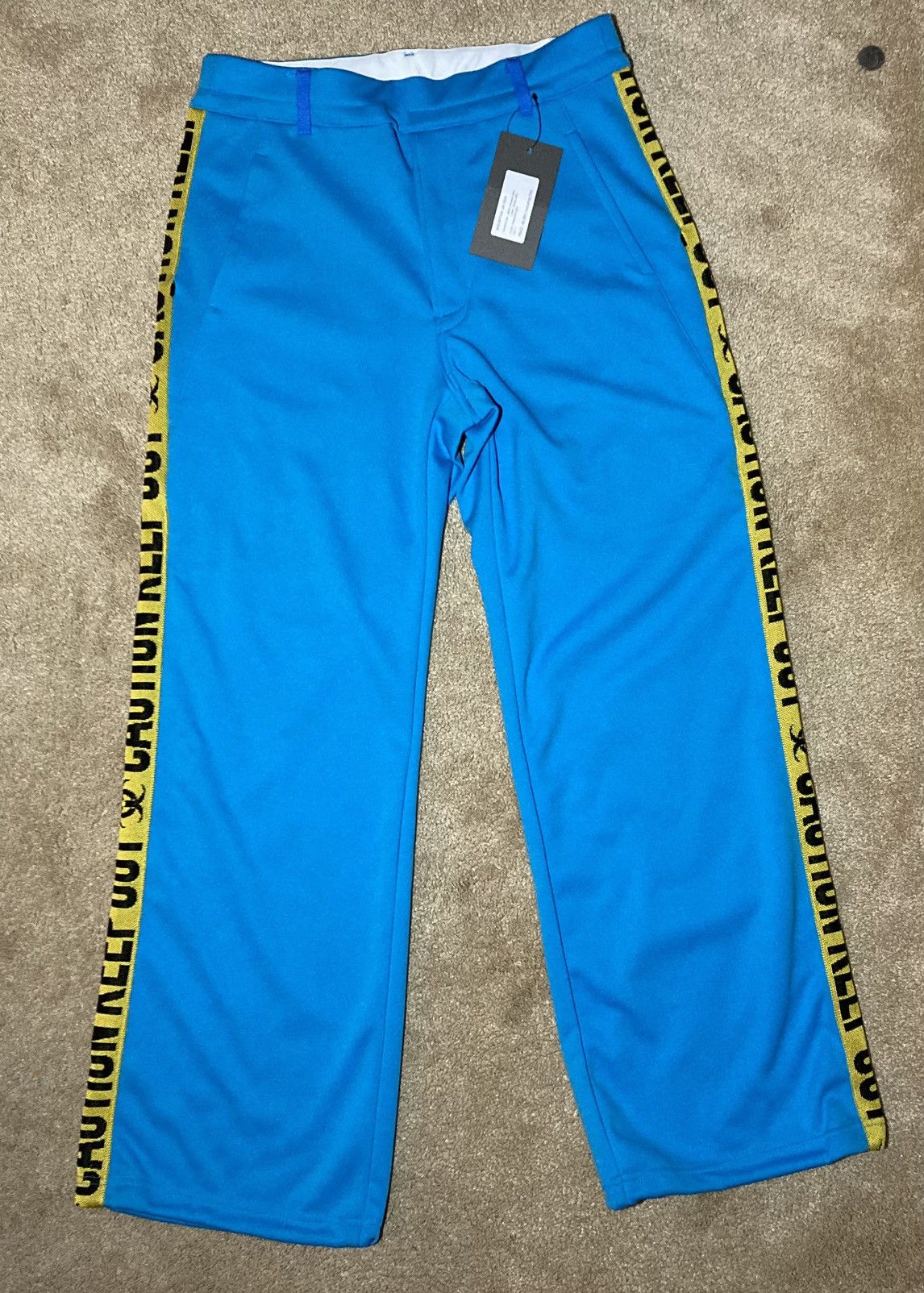 Beauty Beast New SS22 Beauty:Beast Caution Keep Out Sweatpants Hyoma B:B Size US 32 / EU 48 - 2 Thumbnail