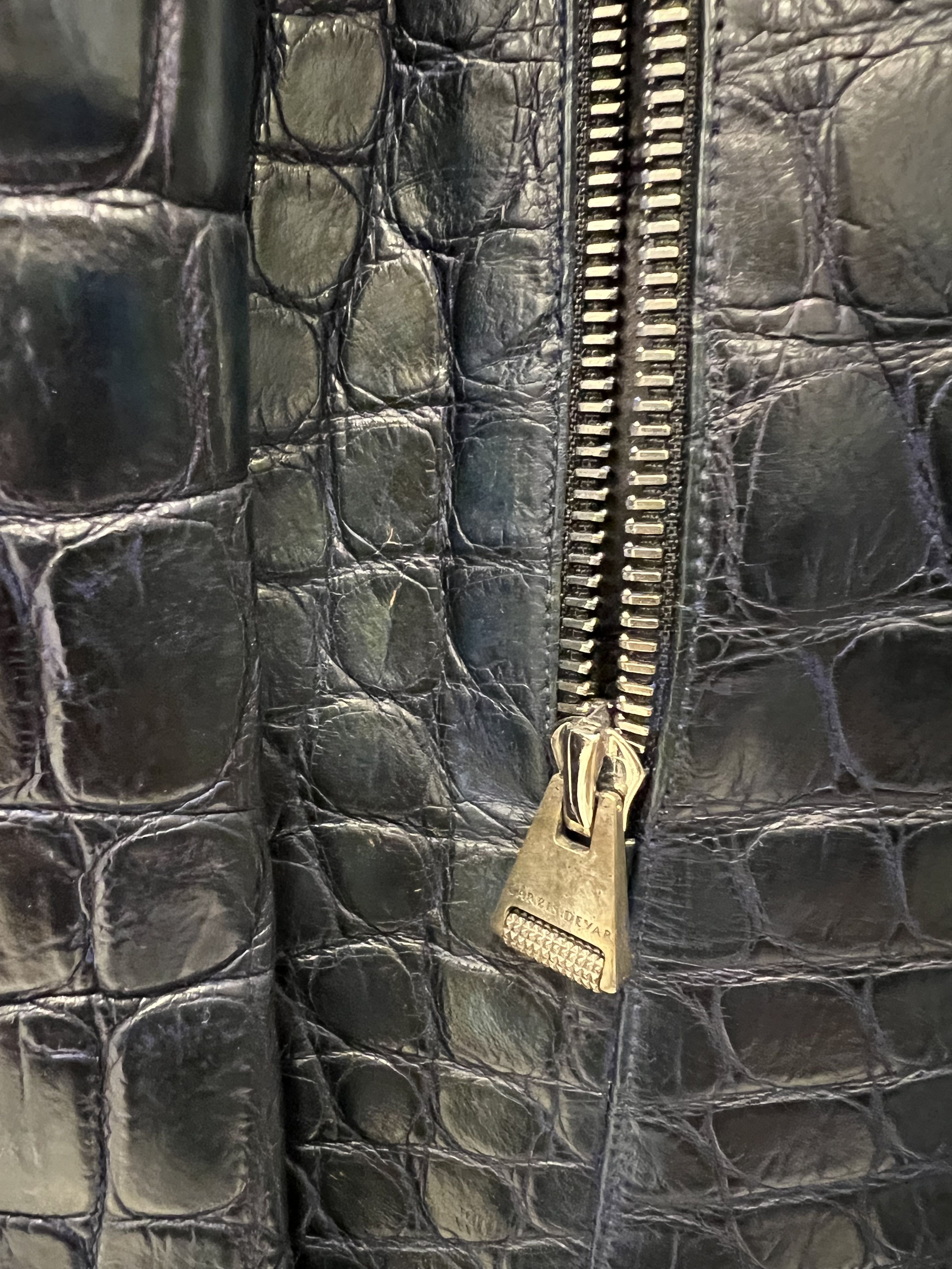 Garbis Devar French Brand crocodile Jacket