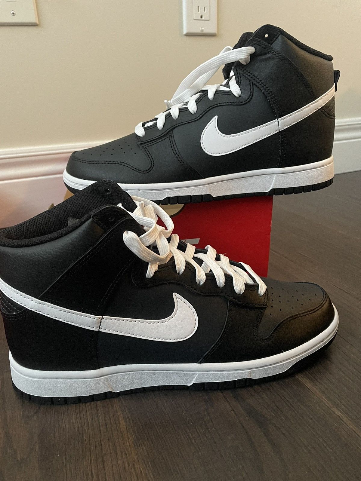 Nike Nike Dunk High Anthracite White Size US 8 / EU 41 - 1 Thumbnail