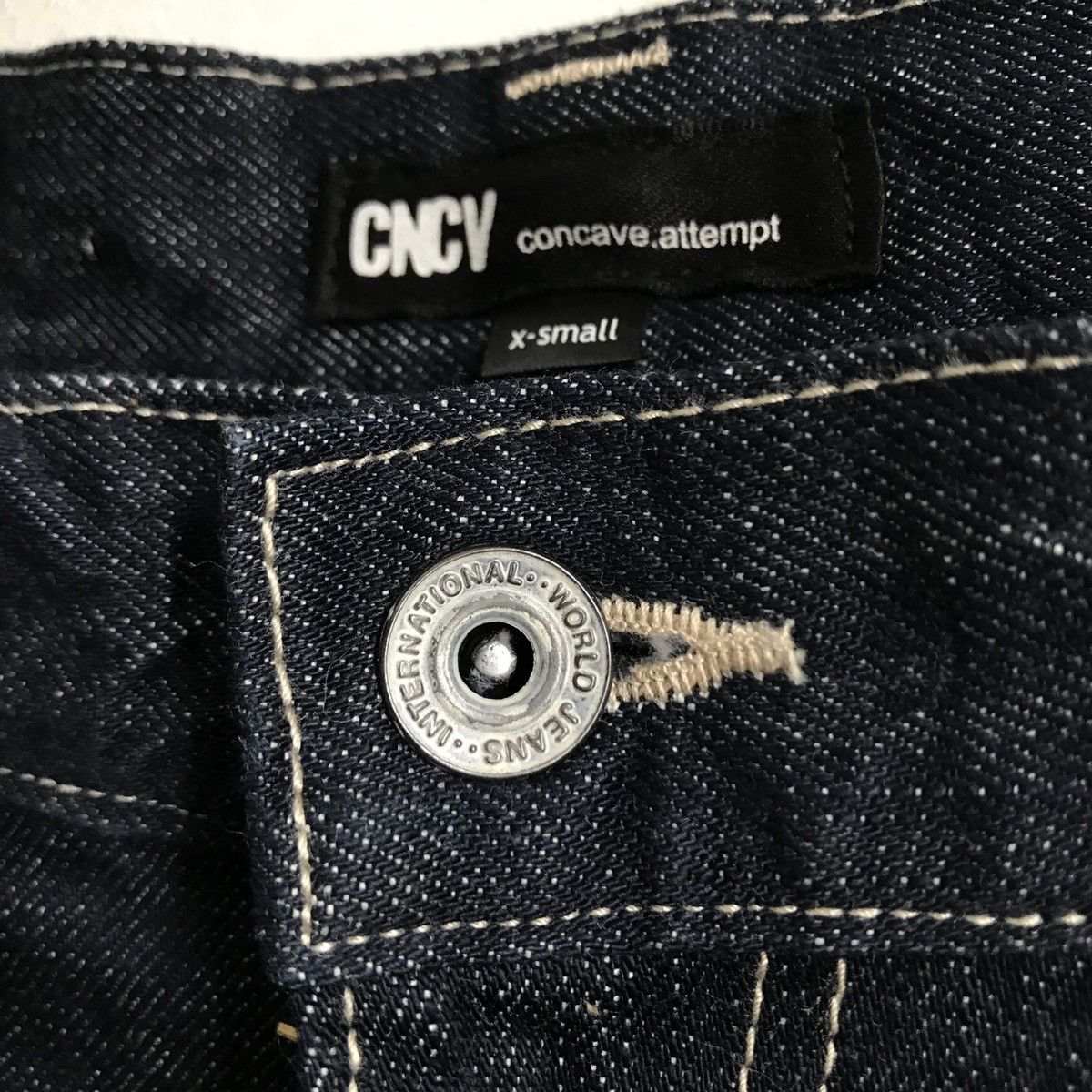 Japanese Brand Concave Attempts Japanese Jeans Denim Size US 32 / EU 48 - 5 Thumbnail