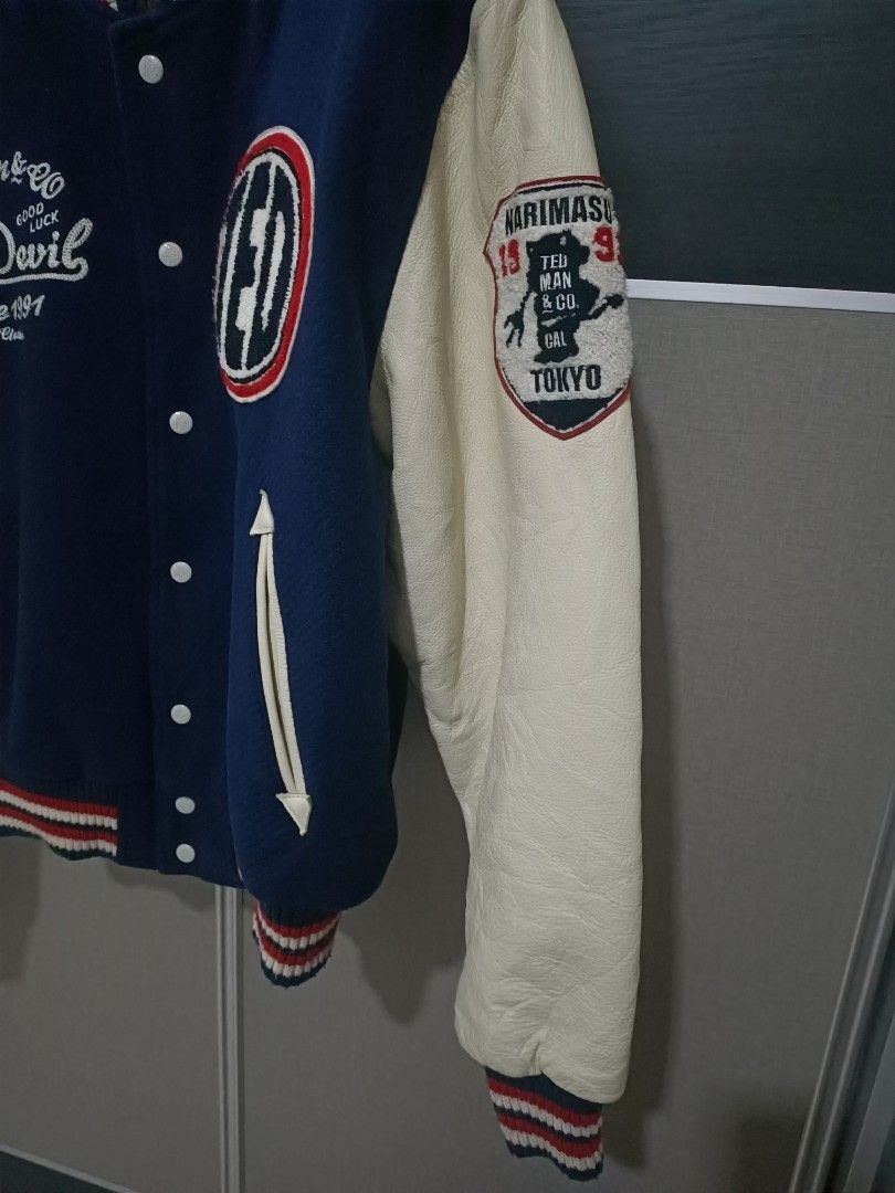 Tedman Tedman 'Good Luck' stadium varsity jacket Size US L / EU 52-54 / 3 - 5 Thumbnail