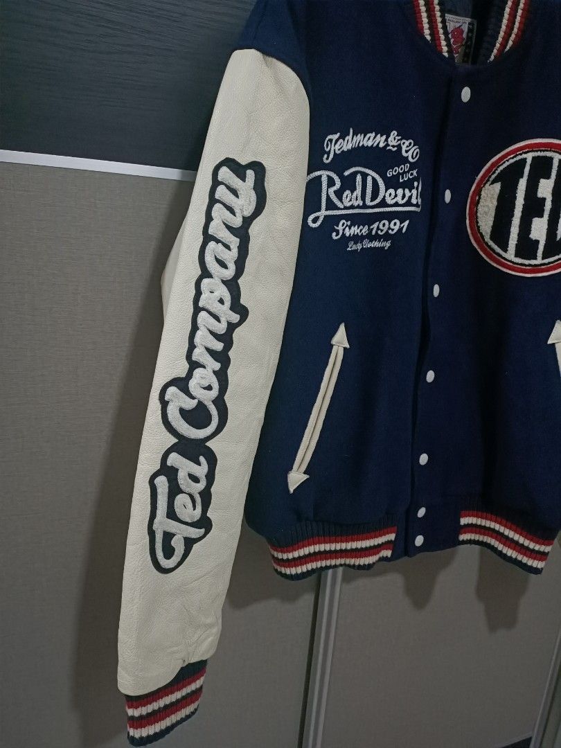 Tedman Tedman 'Good Luck' stadium varsity jacket Size US L / EU 52-54 / 3 - 4 Thumbnail
