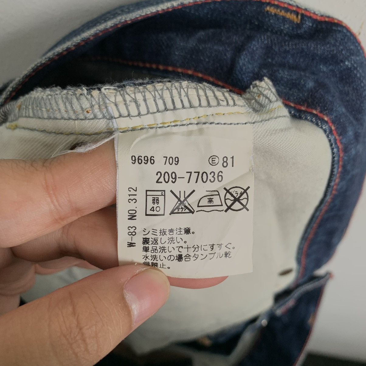 Japanese Brand SOF Made in Heaven Flare Boro Denim Jeans Size US 35 - 13 Thumbnail