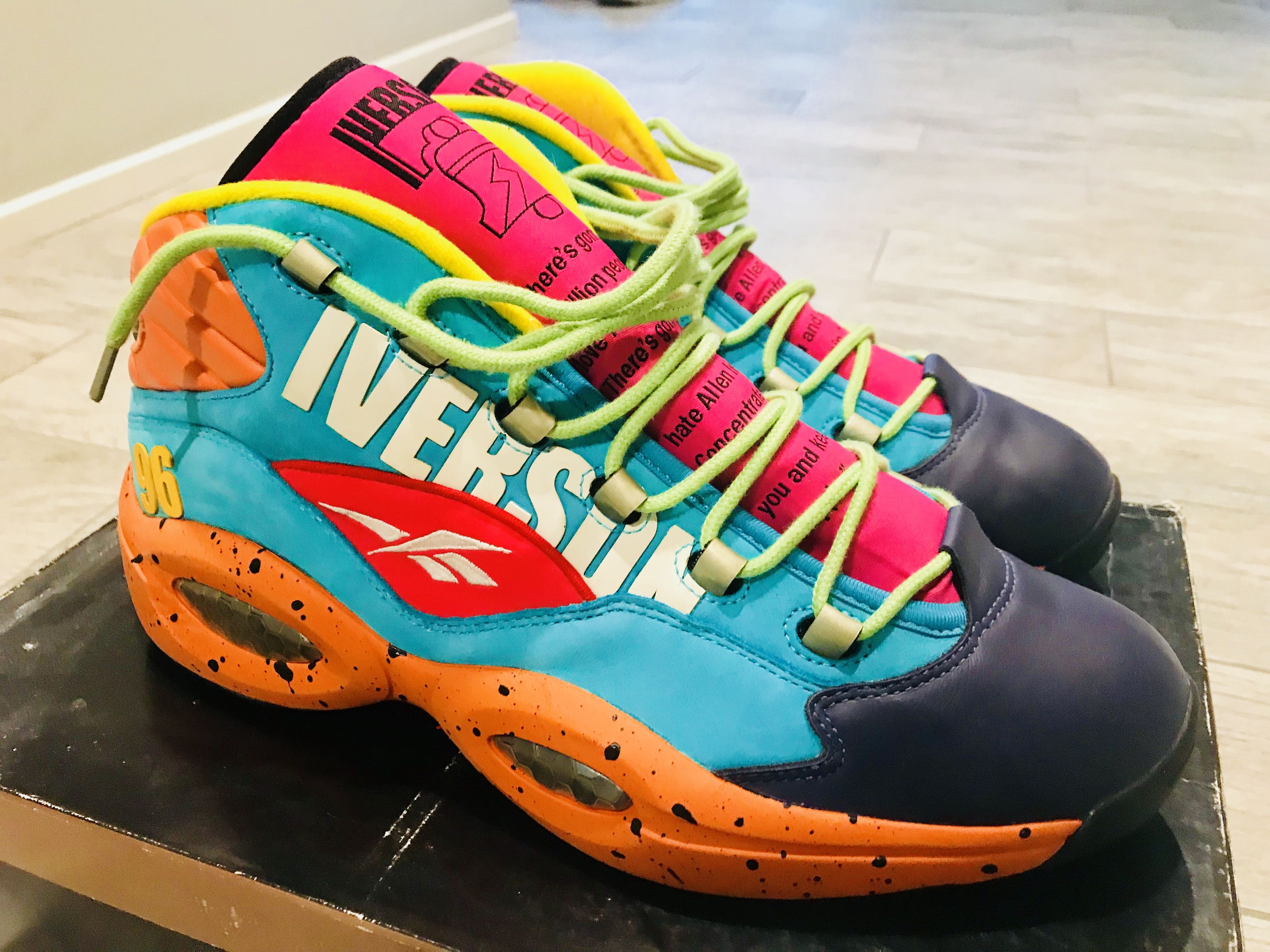 Reebok question undefeated sales