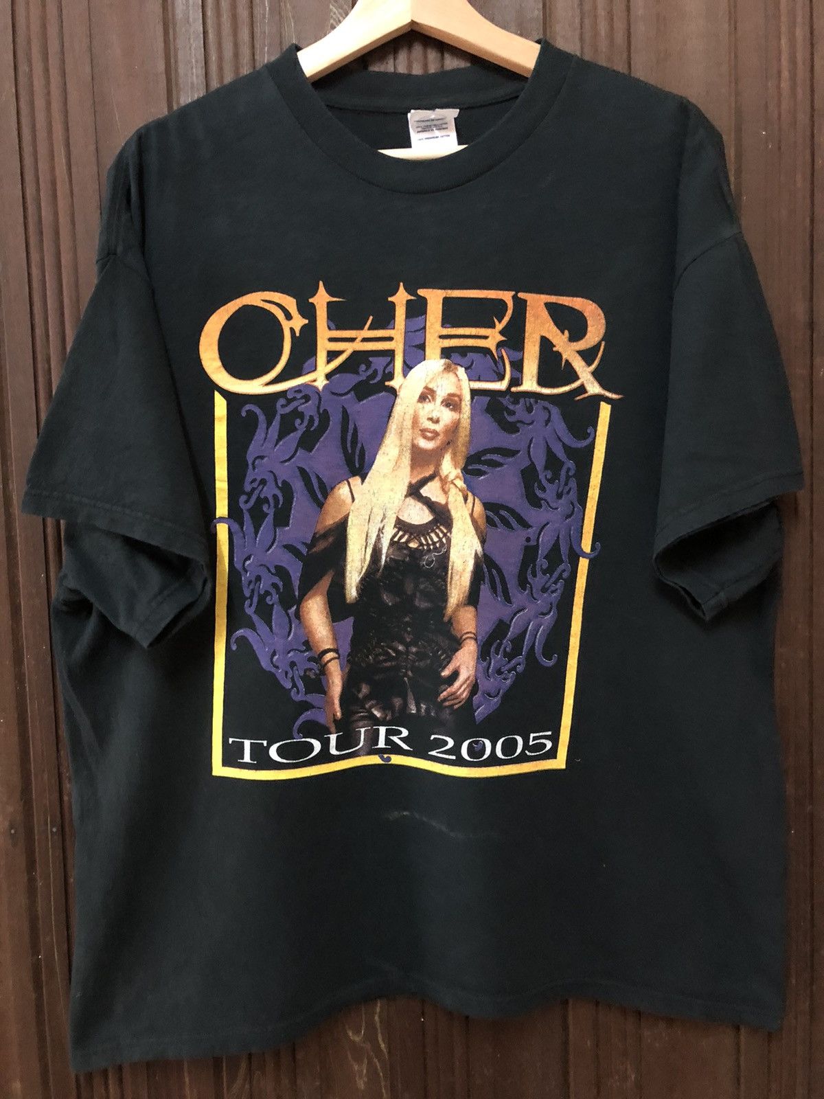 Vintage Cher Goddess of Pop Tour 2005 Tee Shirt