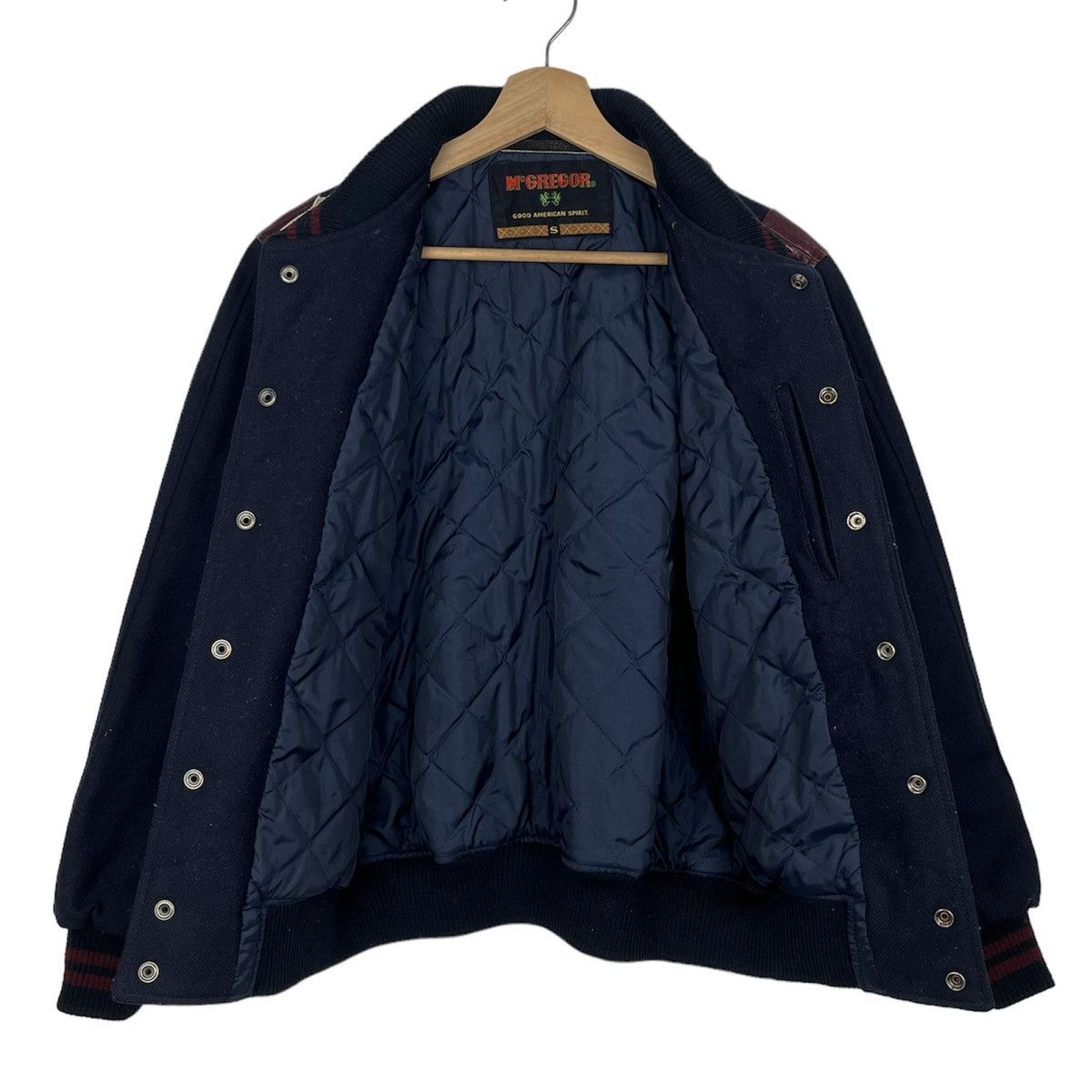 McGregor Vintage McGregor Wool Leather Shoulder Varsity Size US S / EU 44-46 / 1 - 3 Thumbnail