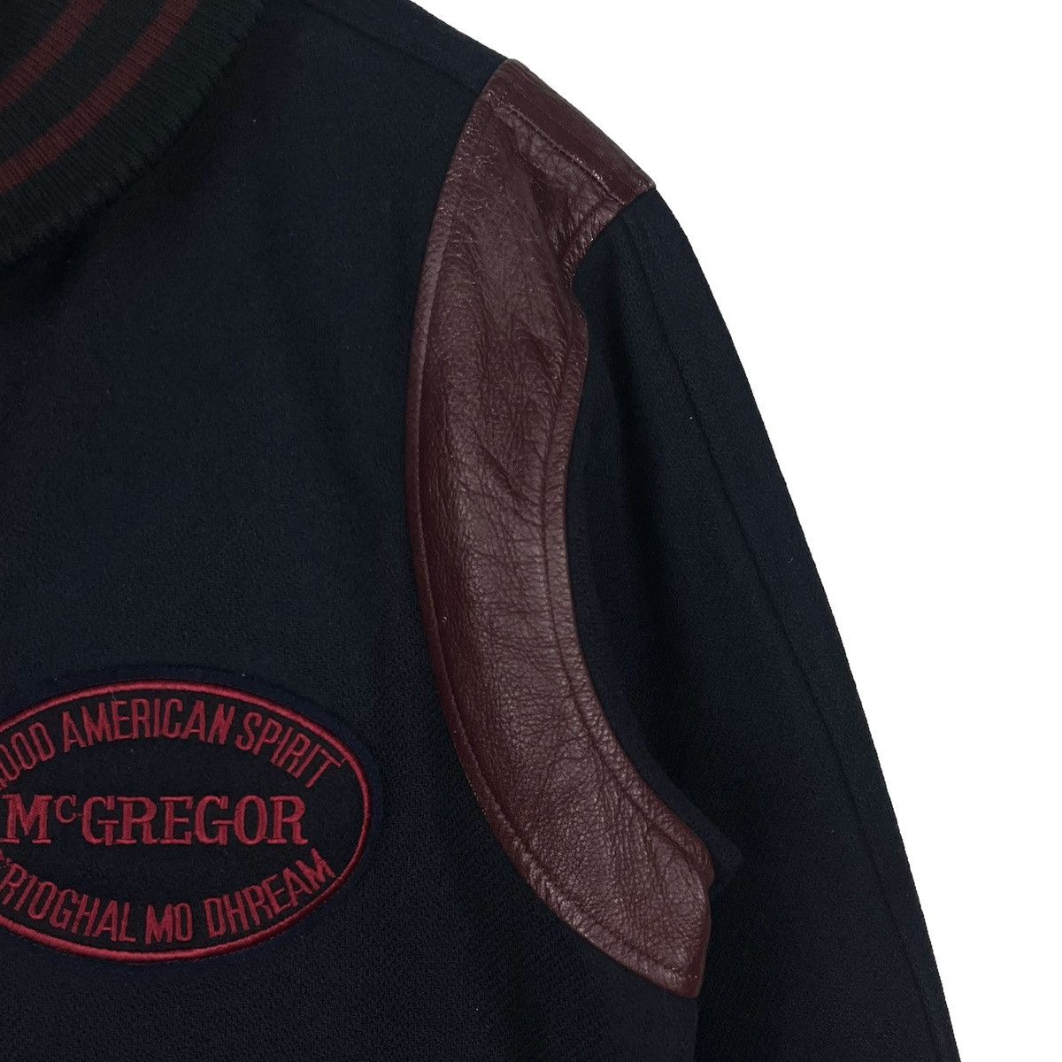 McGregor Vintage McGregor Wool Leather Shoulder Varsity Size US S / EU 44-46 / 1 - 8 Thumbnail