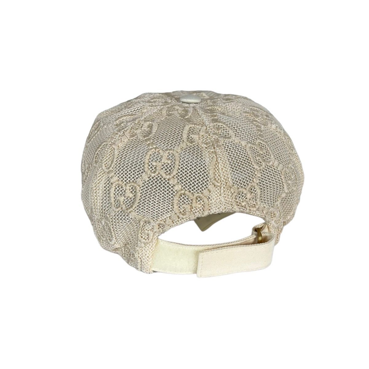 Gucci Gucci Mesh Monigram Baseball Cap Size ONE SIZE - 4 Thumbnail