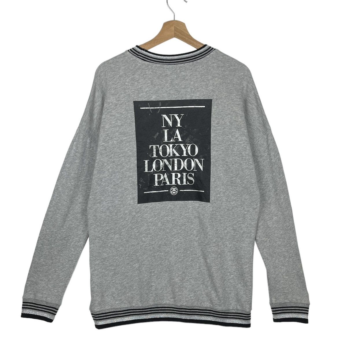 Stussy Stussy Embroidered Spell Sweatshirt Size US L / EU 52-54 / 3 - 2 Thumbnail