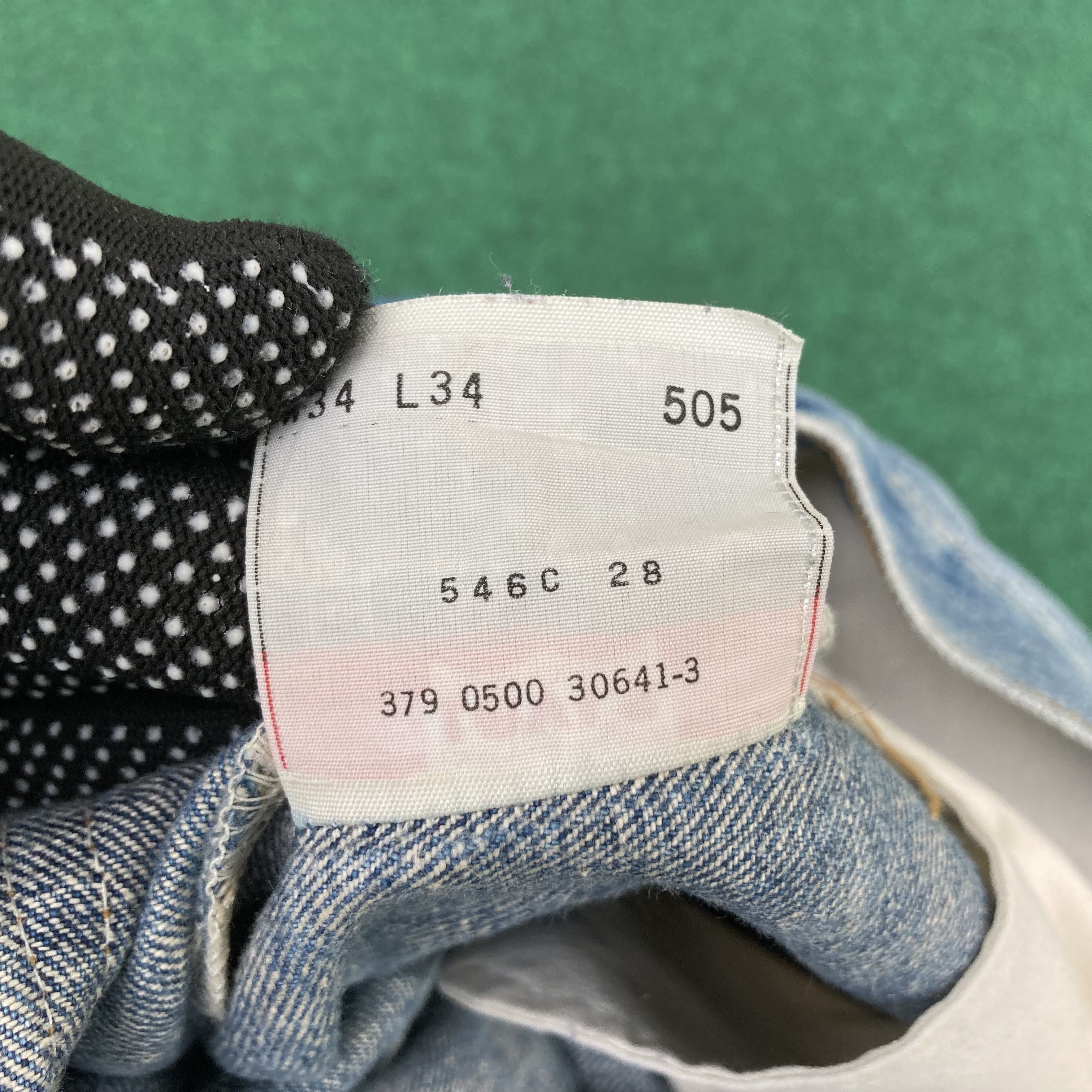 Levi's × Vintage Vtg Levis 505 Denim Ripped 34 Punk Style Streetwear Jeans Size US 34 / EU 50 - 4 Thumbnail