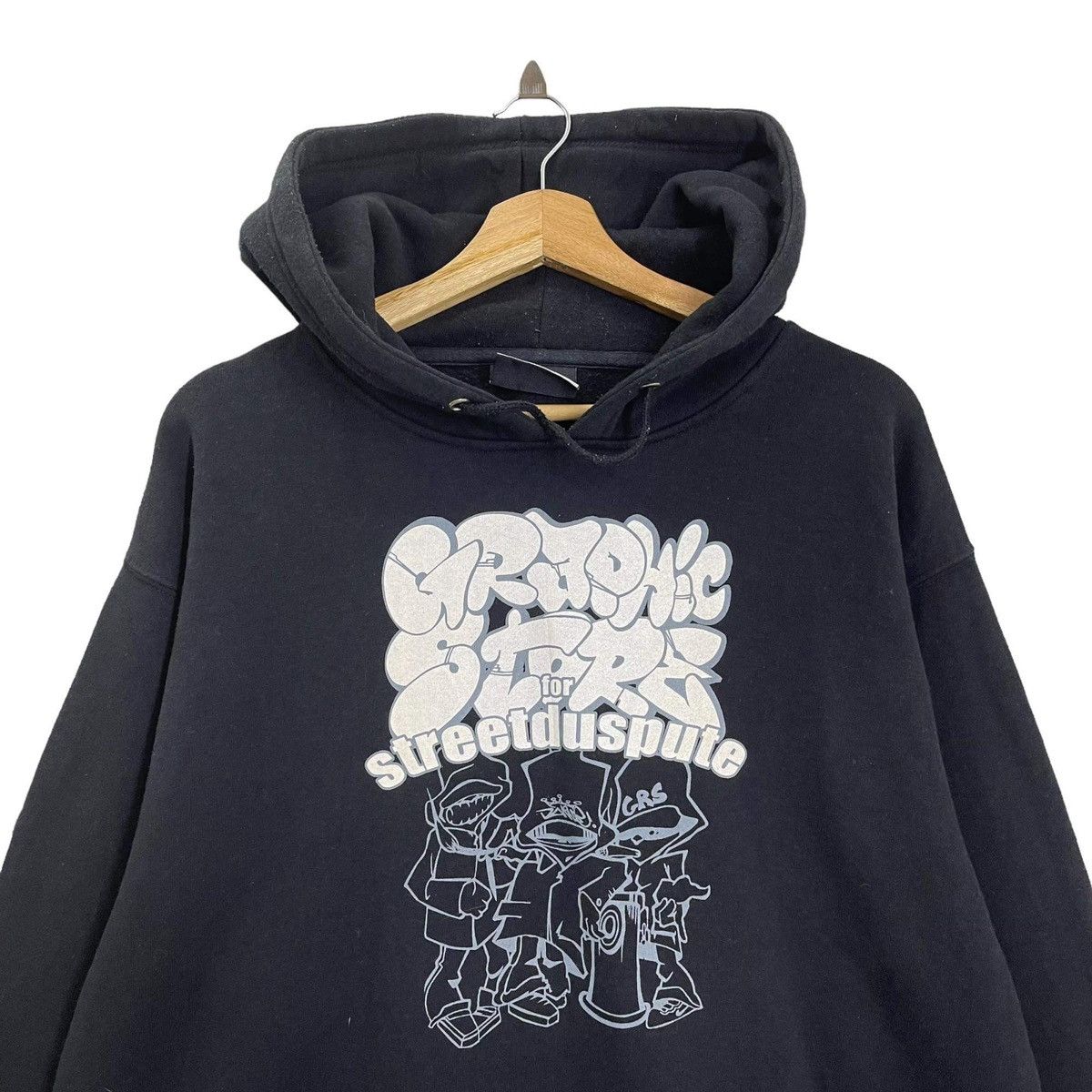 Hysteric Glamour Graphic Store Street Duspute By Oblo Design Crewneck Hoodies Size US XL / EU 56 / 4 - 4 Thumbnail