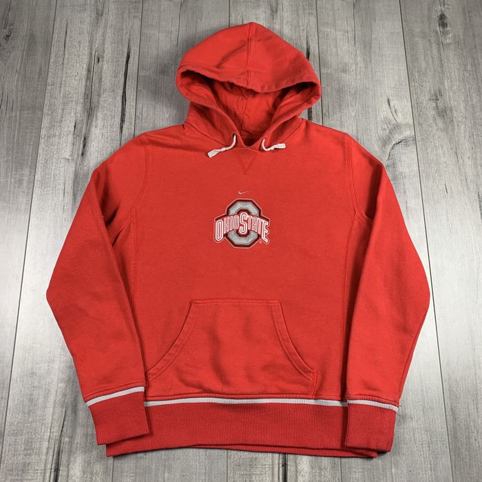 Middle logo nike hoodie hot sale