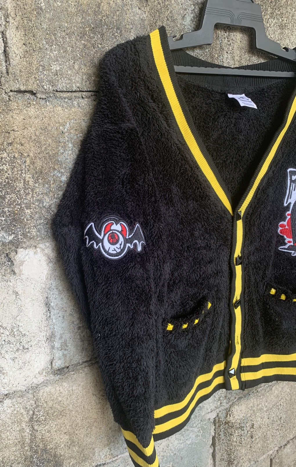 Japanese Brand SUPERLOVERS LOVER'S ROCK PSYCHO FLEECE JACKET Size US M / EU 48-50 / 2 - 9 Thumbnail