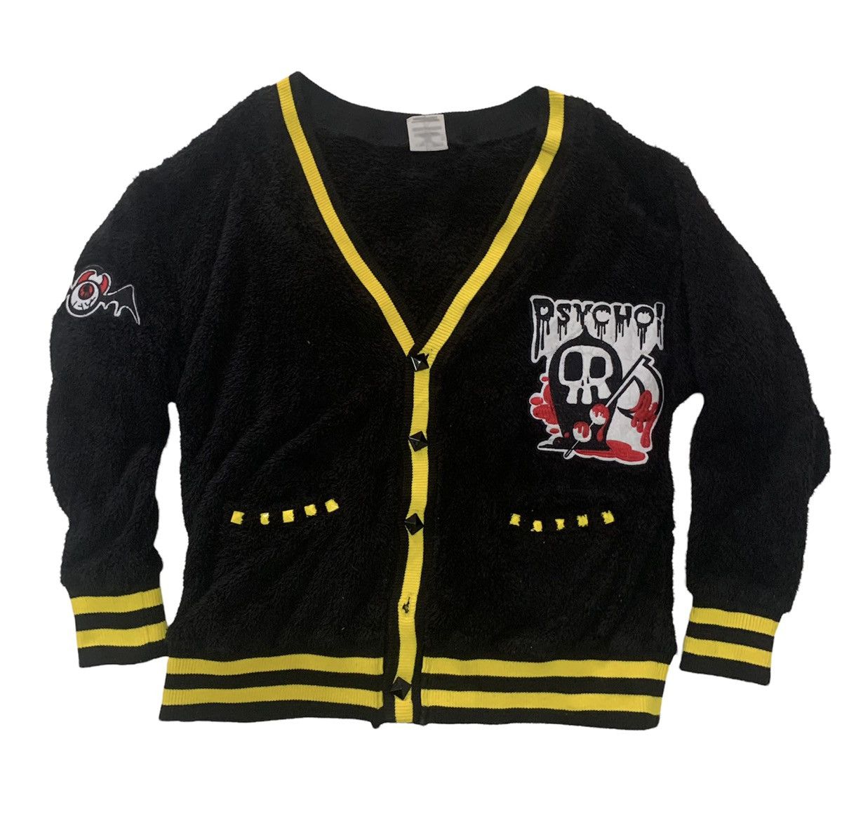 Japanese Brand SUPERLOVERS LOVER'S ROCK PSYCHO FLEECE JACKET Size US M / EU 48-50 / 2 - 1 Thumbnail
