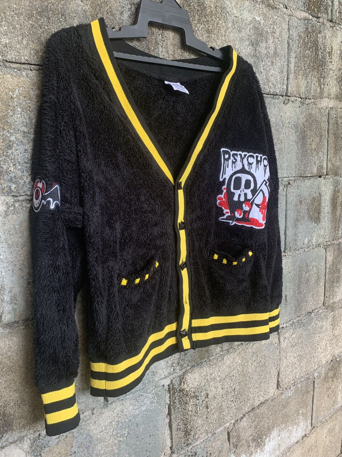 Japanese Brand SUPERLOVERS LOVER'S ROCK PSYCHO FLEECE JACKET Size US M / EU 48-50 / 2 - 4 Thumbnail