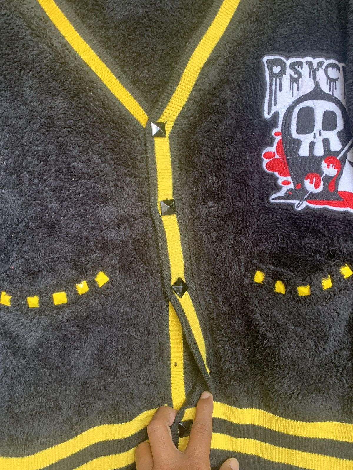 Japanese Brand SUPERLOVERS LOVER'S ROCK PSYCHO FLEECE JACKET Size US M / EU 48-50 / 2 - 11 Thumbnail