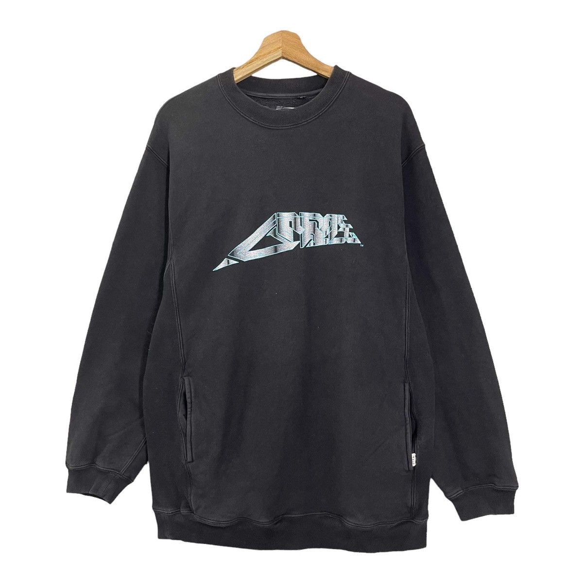 Vintage Screw Skaterboards Big Logo Pullover Sweatshirt Size L Size US L / EU 52-54 / 3 - 3 Thumbnail