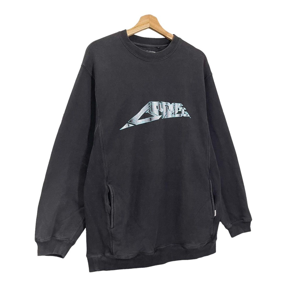 Vintage Screw Skaterboards Big Logo Pullover Sweatshirt Size L Size US L / EU 52-54 / 3 - 2 Thumbnail