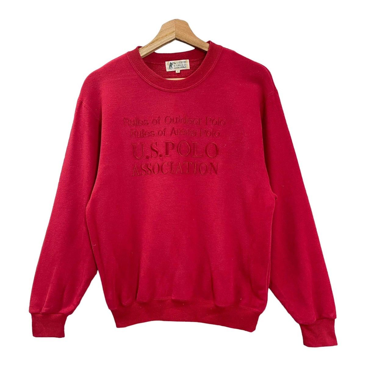 U.S. Polo Assn. Vintage Us Polo Association Crewneck Sweatshirt Size S Size US S / EU 44-46 / 1 - 3 Thumbnail