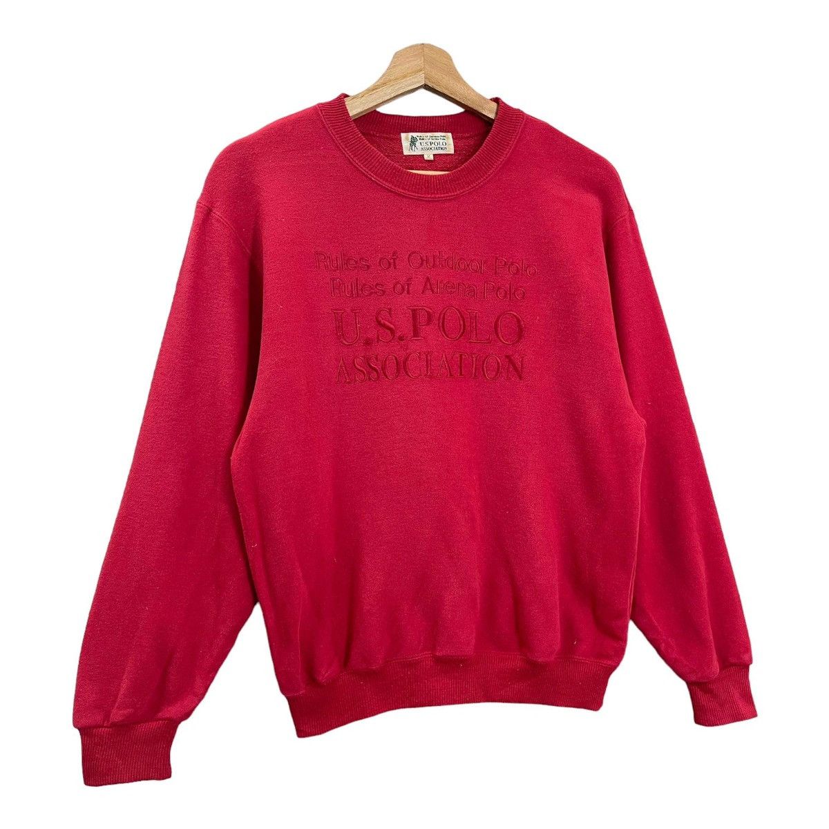 U.S. Polo Assn. Vintage Us Polo Association Crewneck Sweatshirt Size S Size US S / EU 44-46 / 1 - 2 Thumbnail