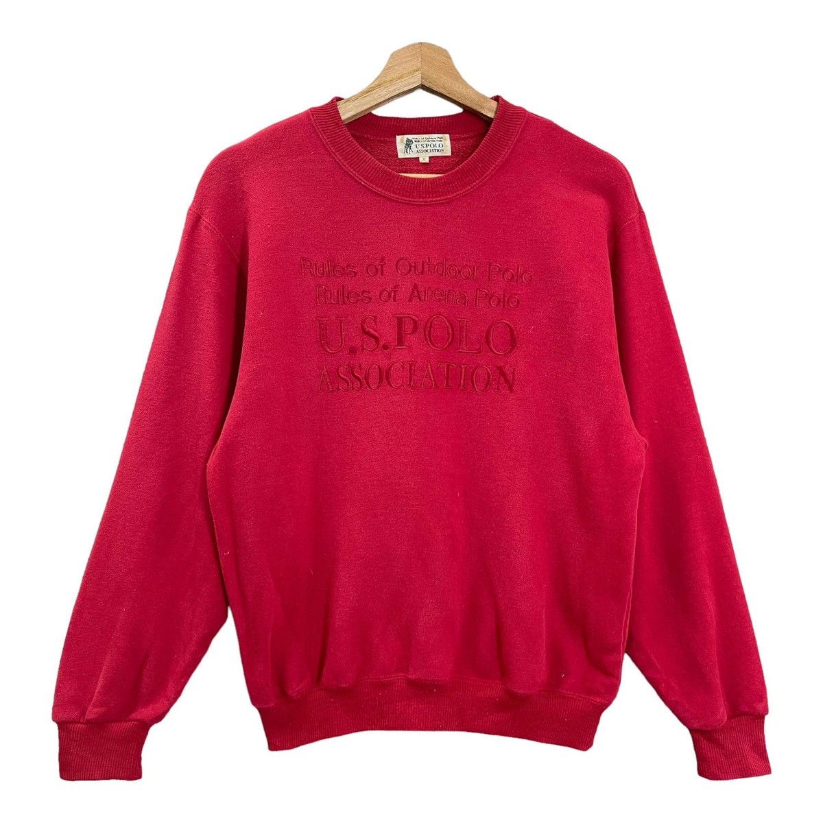 U.S. Polo Assn. Vintage Us Polo Association Crewneck Sweatshirt Size S Size US S / EU 44-46 / 1 - 1 Thumbnail
