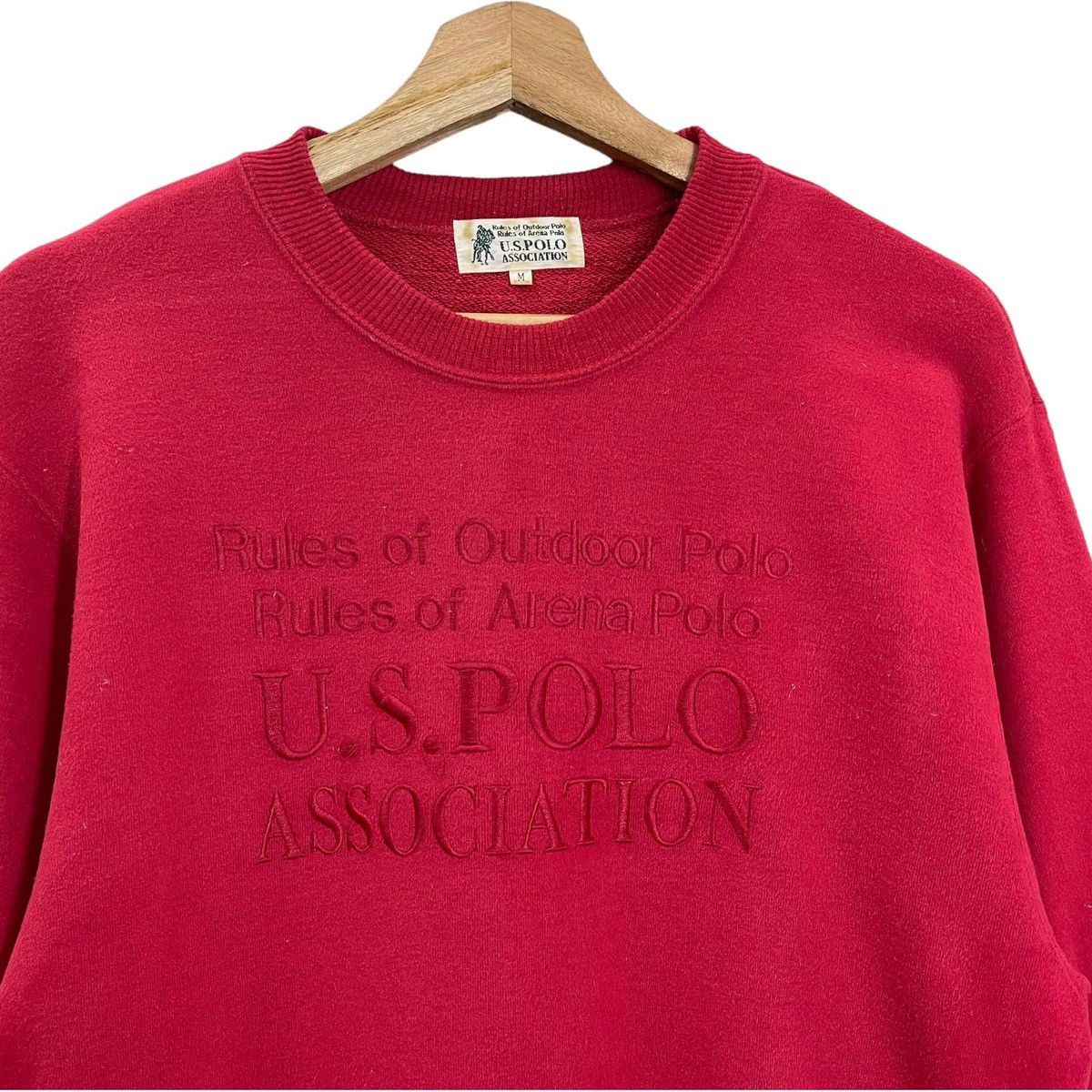 U.S. Polo Assn. Vintage Us Polo Association Crewneck Sweatshirt Size S Size US S / EU 44-46 / 1 - 4 Thumbnail