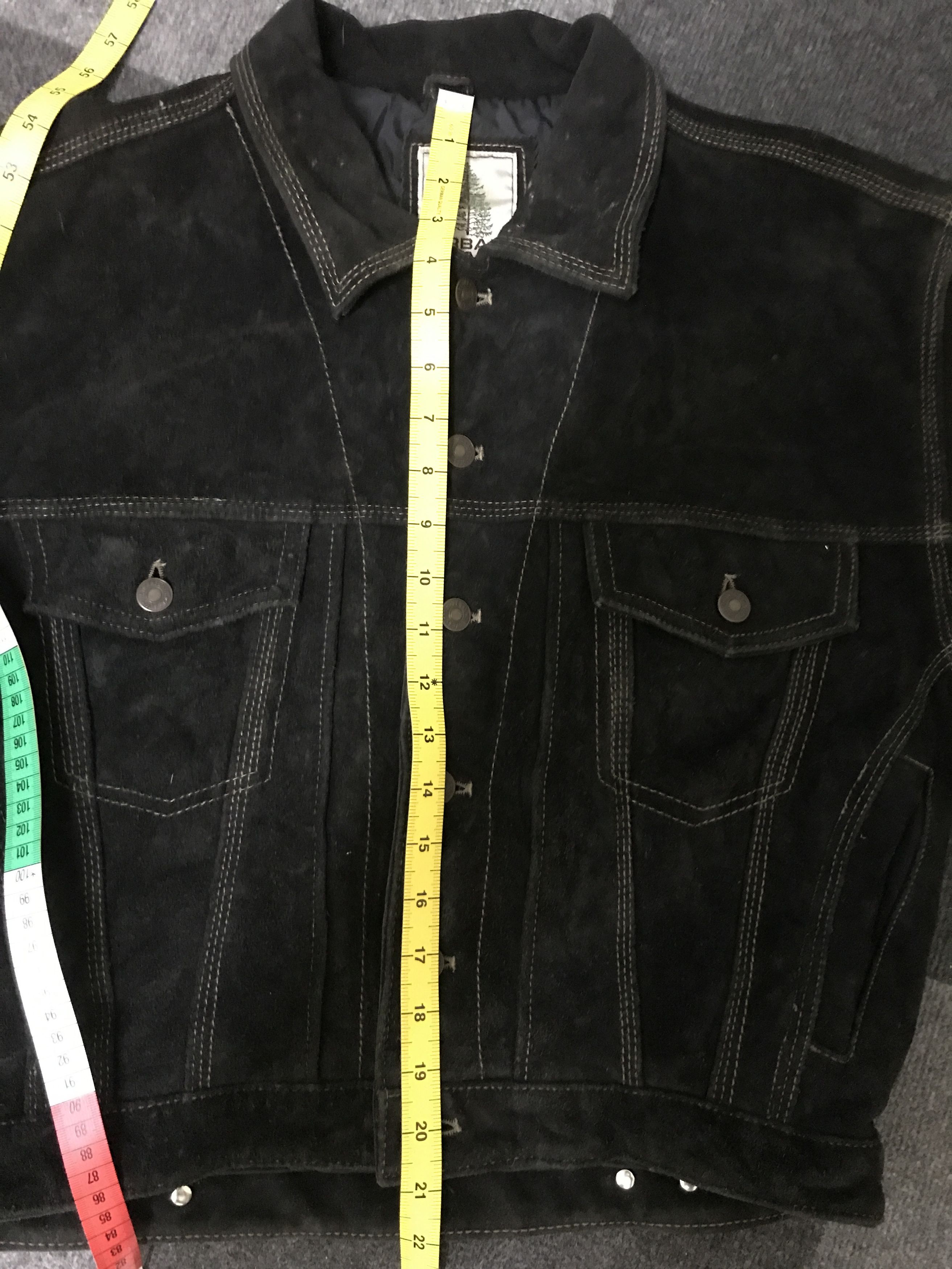 Genuine Leather J52 URBAN CLIMB Suede Leather Trucker Size US M / EU 48-50 / 2 - 10 Thumbnail