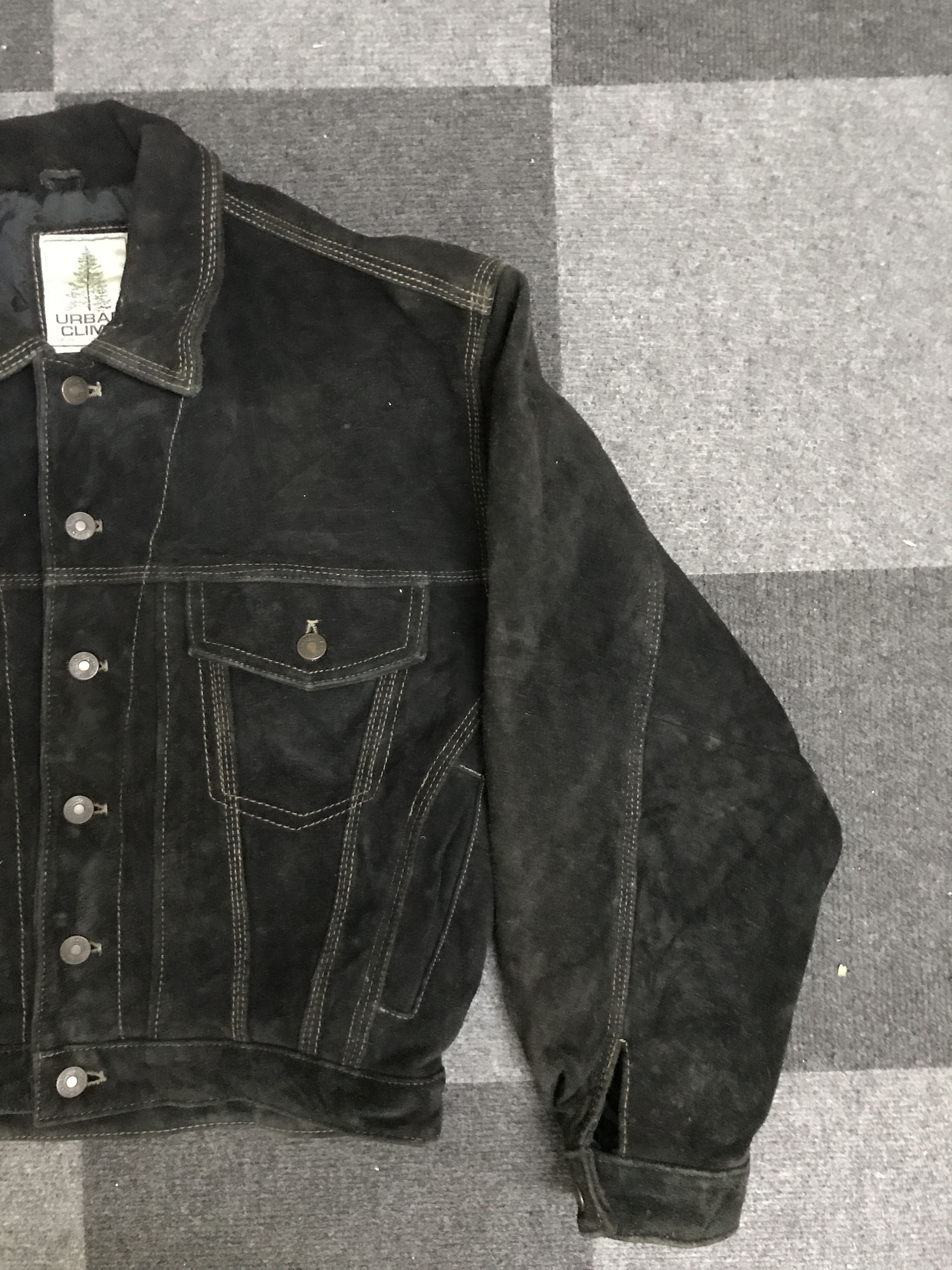 Genuine Leather J52 URBAN CLIMB Suede Leather Trucker Size US M / EU 48-50 / 2 - 4 Thumbnail