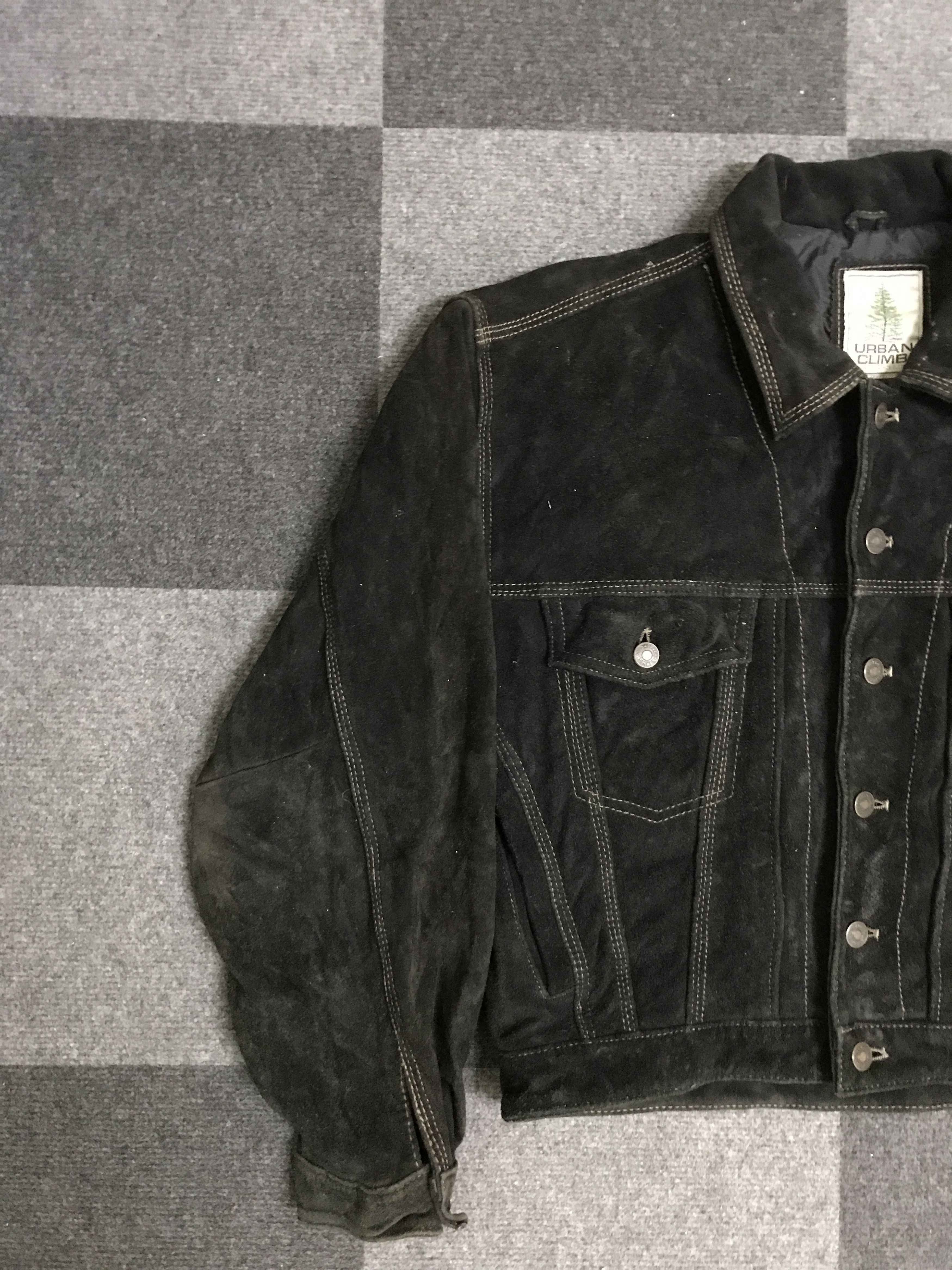 Genuine Leather J52 URBAN CLIMB Suede Leather Trucker Size US M / EU 48-50 / 2 - 5 Thumbnail