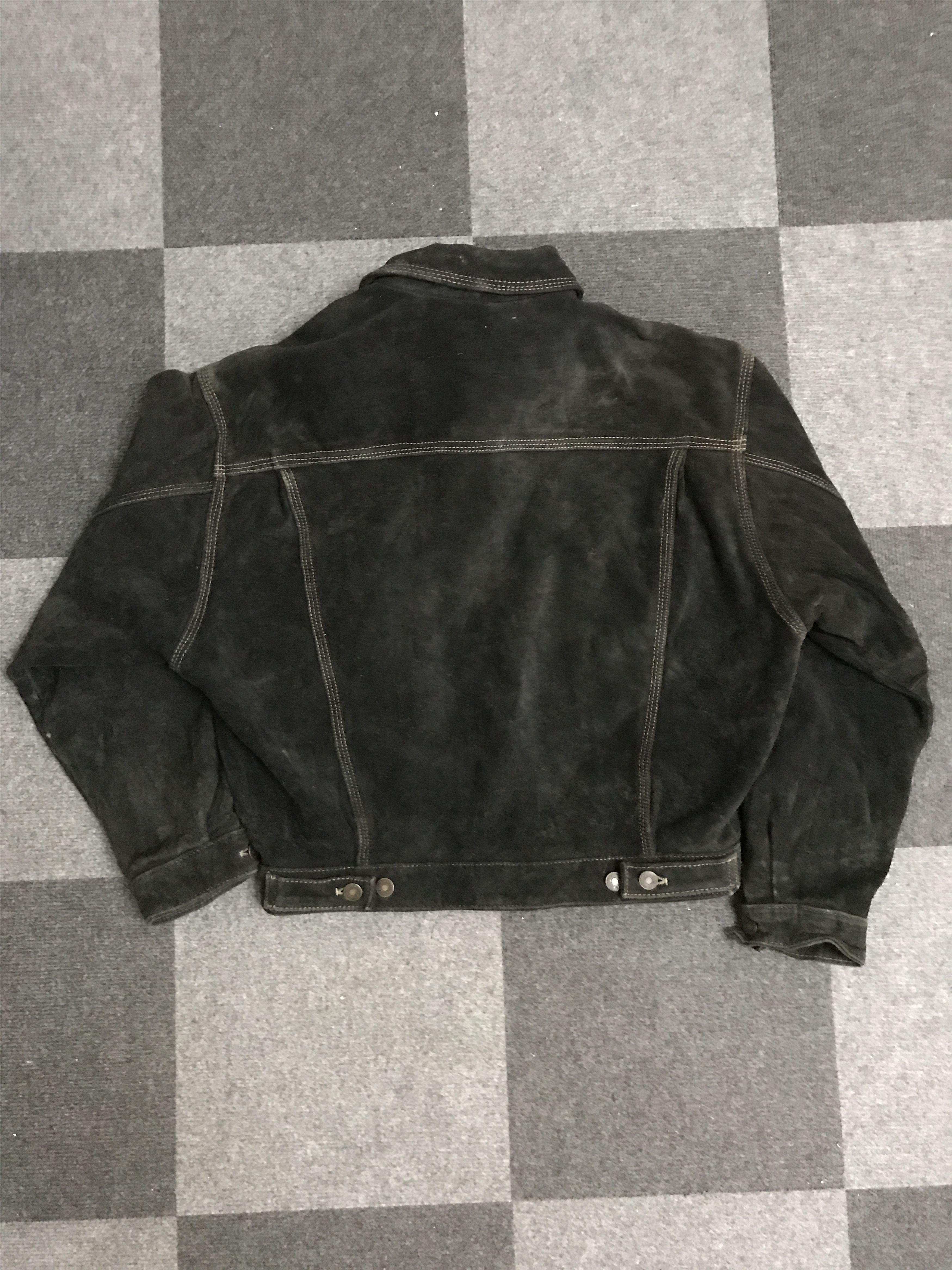 Genuine Leather J52 URBAN CLIMB Suede Leather Trucker Size US M / EU 48-50 / 2 - 7 Thumbnail