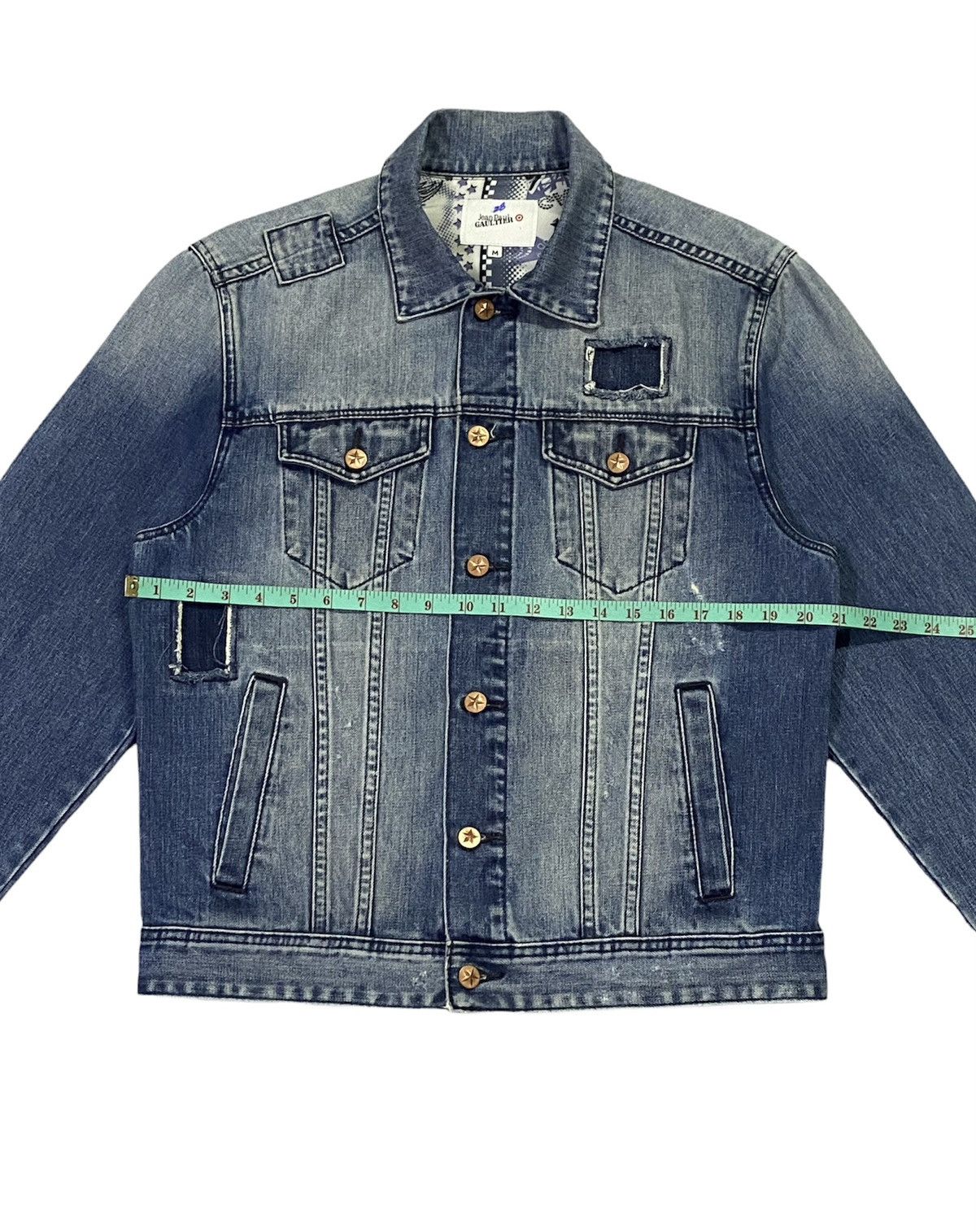 Designer × Jean Paul Gaultier Jean Paul Gaultier (JPG) For Target Washed Distressed Design Size US M / EU 48-50 / 2 - 4 Thumbnail