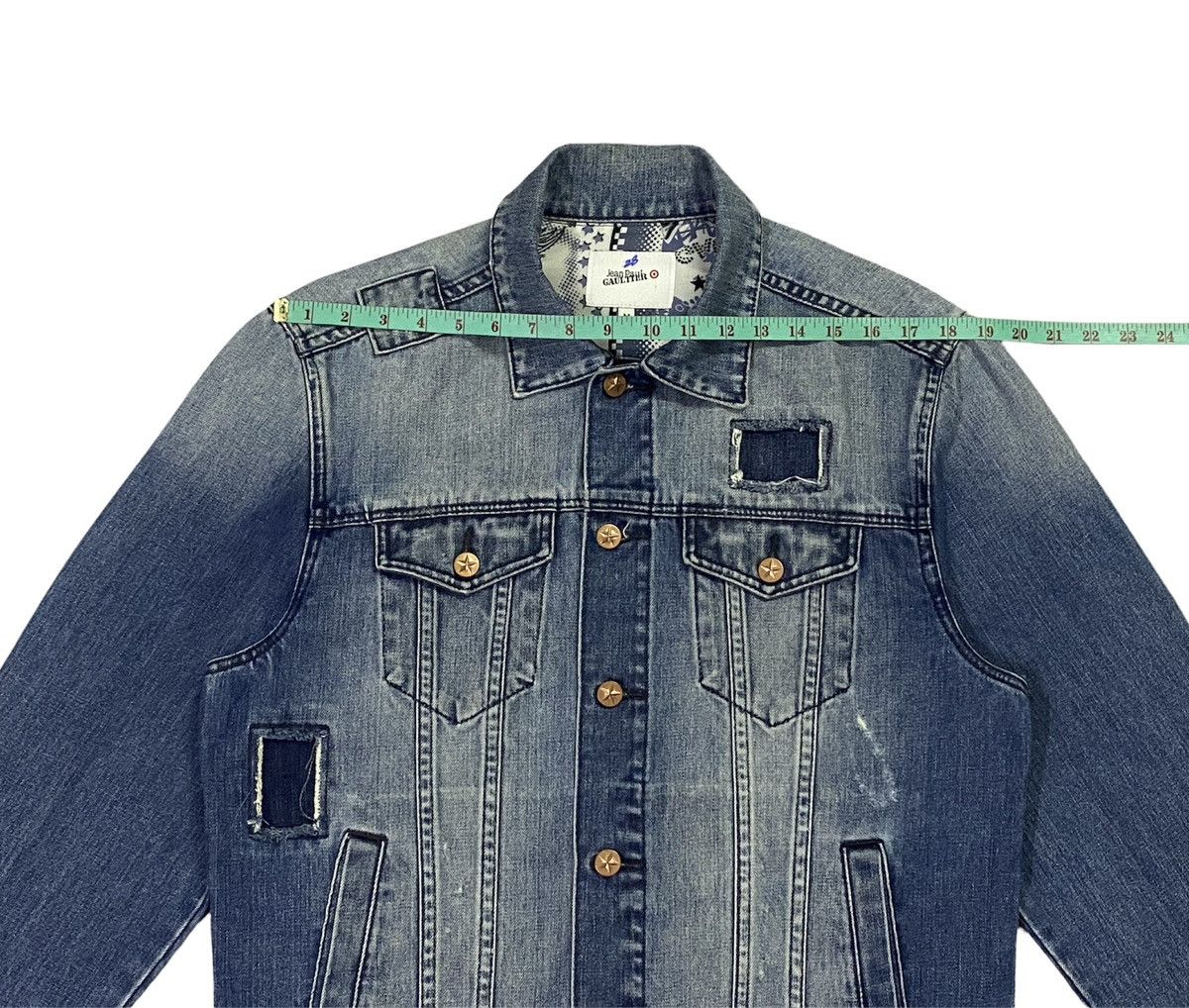 Designer × Jean Paul Gaultier Jean Paul Gaultier (JPG) For Target Washed Distressed Design Size US M / EU 48-50 / 2 - 6 Thumbnail