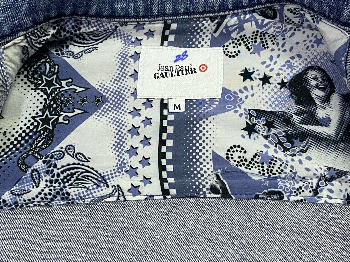 Designer × Jean Paul Gaultier Jean Paul Gaultier (JPG) For Target Washed Distressed Design Size US M / EU 48-50 / 2 - 9 Thumbnail