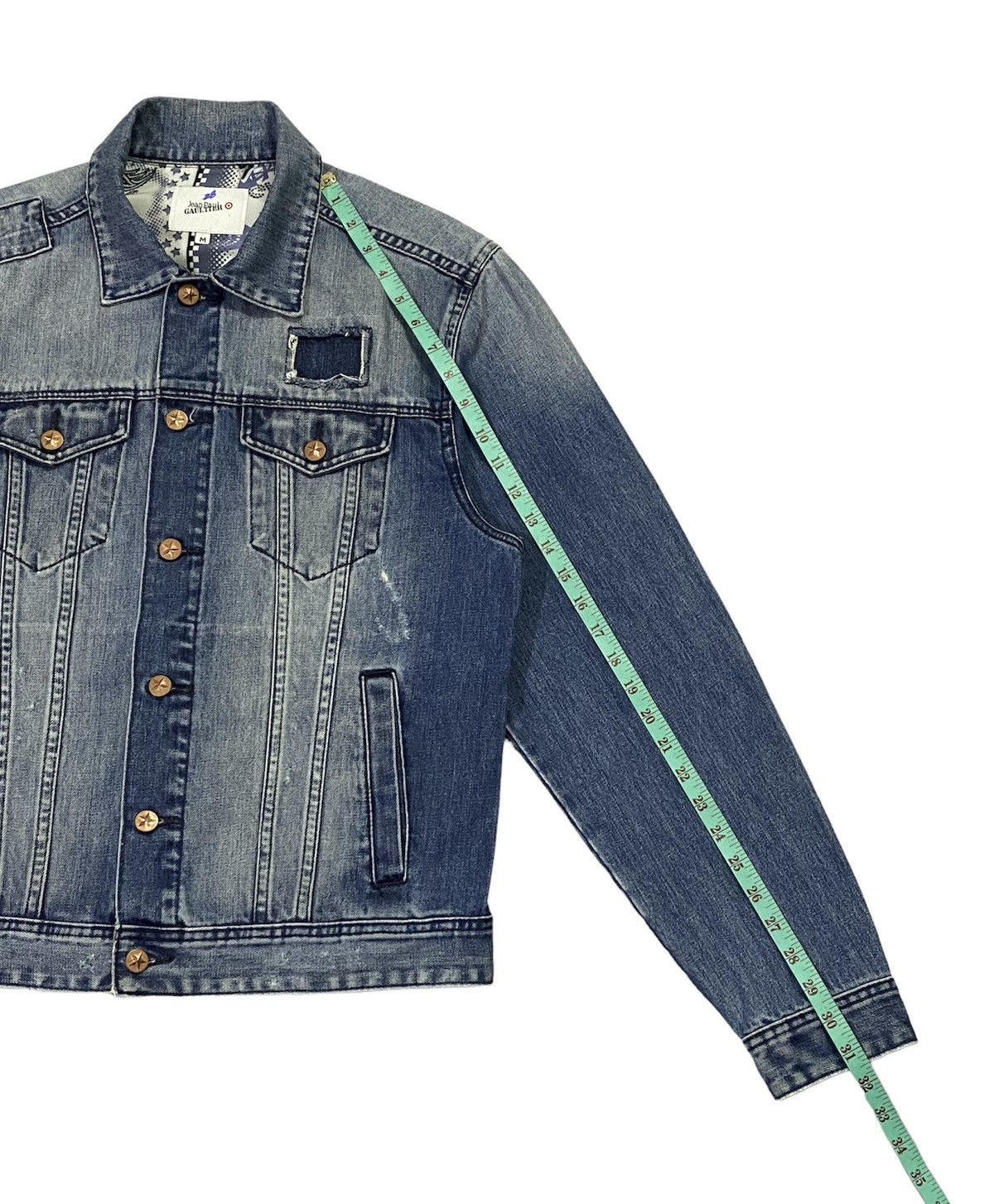 Designer × Jean Paul Gaultier Jean Paul Gaultier (JPG) For Target Washed Distressed Design Size US M / EU 48-50 / 2 - 8 Thumbnail