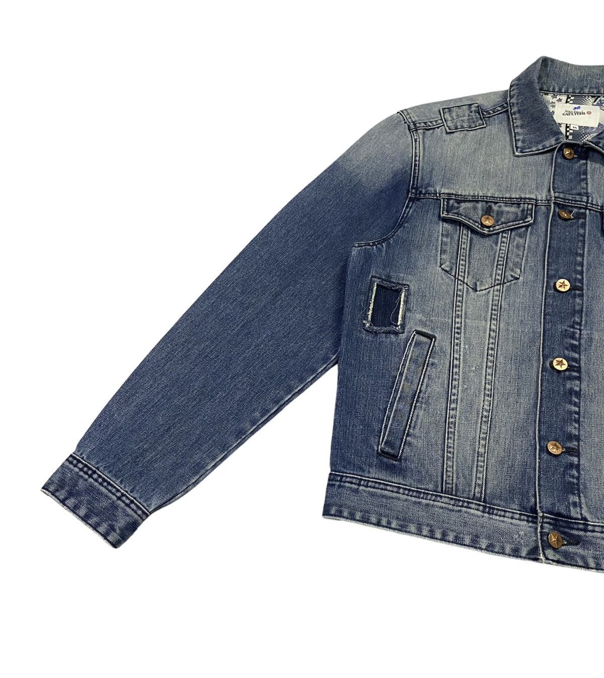 Designer × Jean Paul Gaultier Jean Paul Gaultier (JPG) For Target Washed Distressed Design Size US M / EU 48-50 / 2 - 18 Thumbnail